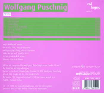 CD Wolfgang Puschnig: For The Love Of It