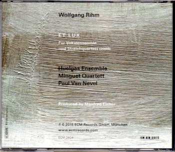 CD Wolfgang Rihm: Et Lux
