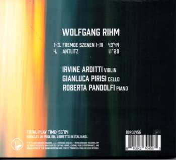 CD Wolfgang Rihm: Fremde Szenen