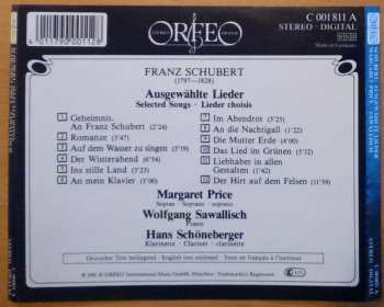 CD Franz Schubert: Lieder . Songs . Lieder