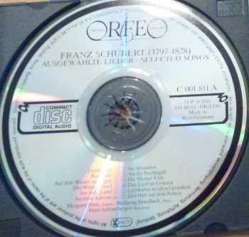 CD Franz Schubert: Lieder . Songs . Lieder