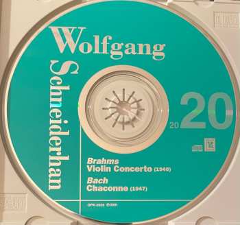 CD Johann Sebastian Bach: Violin Concerto / Chaconne