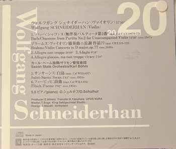 CD Johann Sebastian Bach: Violin Concerto / Chaconne