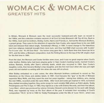 CD Womack & Womack: Greatest Hits