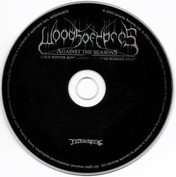CD Woods Of Ypres: Against The Seasons: Cold Winter Songs From The Dead Summer Heat ‎