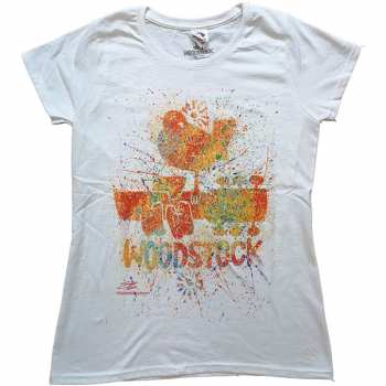 Merch Woodstock: Női Póló Splatter 