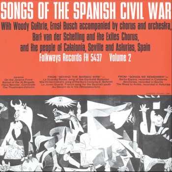 Album Woody Guthrie: Canciones De La Guerra Civil Española, Volumen 2
