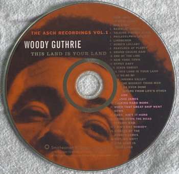 CD Woody Guthrie: This Land Is Your Land: The Asch Recordings, Vol. 1