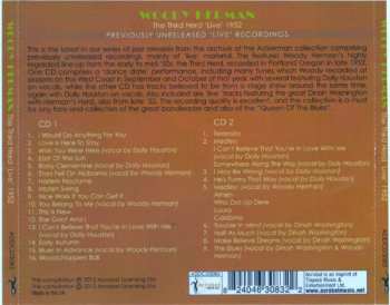 2CD Woody Herman: The Third Herd 'Live' 1952 - Previously Unreleased 'Live' Recordings