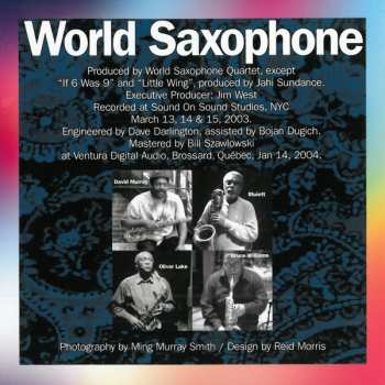 CD World Saxophone Quartet: Experience