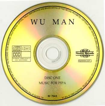 2CD Wu Man: Chinese Traditional & Contemporary Music For Pipa And Ensemble