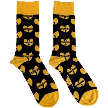 Merch Wu-Tang Clan: Wu-tang Clan Unisex Ankle Socks: Logo Repeat (uk Size 7 - 11) 42 - 47