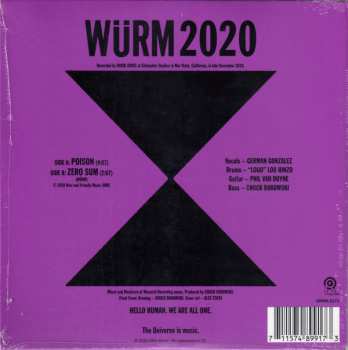 SP Würm: Poison b/w Zero Sum LTD