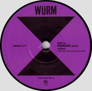 SP Würm: Poison b/w Zero Sum LTD
