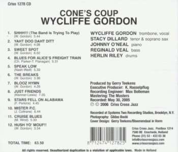 CD Wycliffe Gordon: Cone's Coup