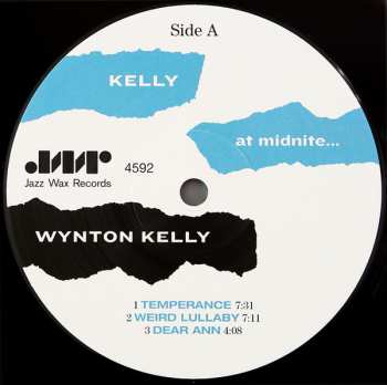 LP Wynton Kelly: Kelly At Midnite LTD