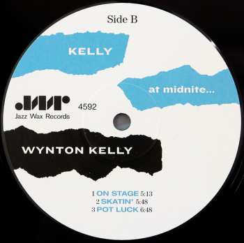 LP Wynton Kelly: Kelly At Midnite LTD