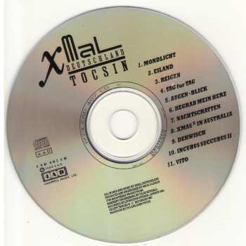 CD X Mal Deutschland: Tocsin