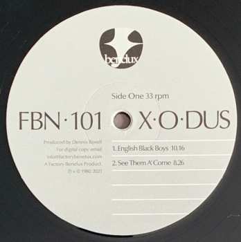 LP X-O-Dus: English Black Boys LTD