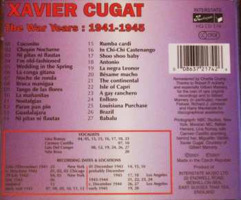 CD Xavier Cugat: The War Years: 1941-1945