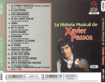 3CD Xavier Passos: La Historia Musical De... Xavier Passos