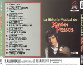 3CD Xavier Passos: La Historia Musical De... Xavier Passos