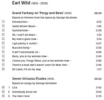 CD Xiayin Wang: The Piano Music Of Earl Wild