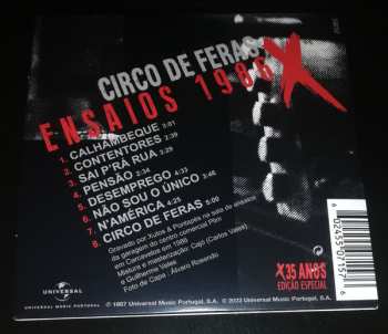 LP/CD/Dobozkészlet/MC Xutos & Pontapés: Circo De Feras - 35 Anos DLX