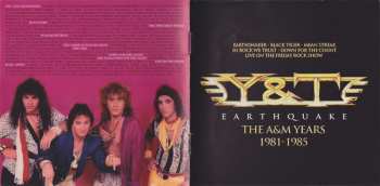 4CD/Dobozkészlet Y & T: Earthquake - The A&M Years