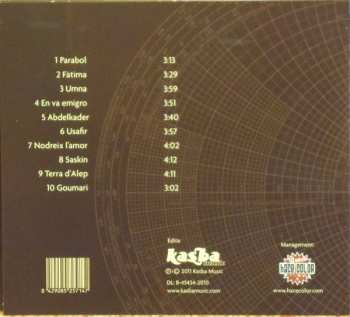 CD Yacine & The Oriental Groove: Parabòlic