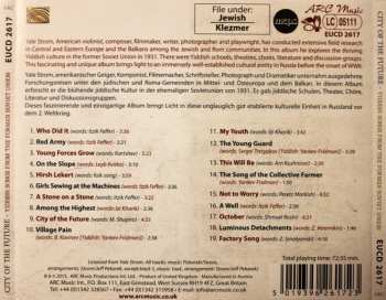 CD Yale Strom: City Of The Future: Yiddish Songs From The Former Soviet Union