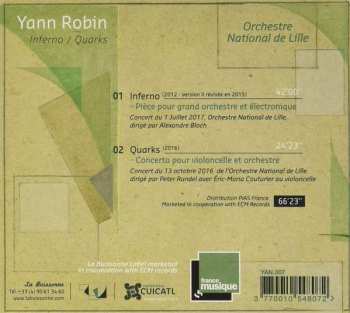 CD L'Orchestre National de Lille: Inferno / Quarks