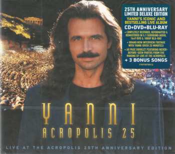 CD/DVD/Blu-ray Yanni: Acropolis 25 - Live At The Acropolis - 25th Anniversary Edition DLX | LTD