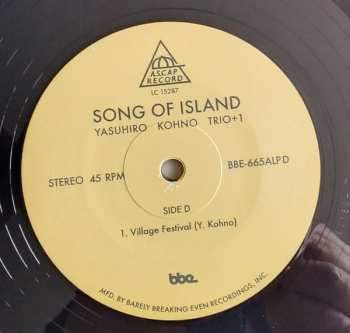 2LP Yasuhiro Kohno Trio: Song Of Island