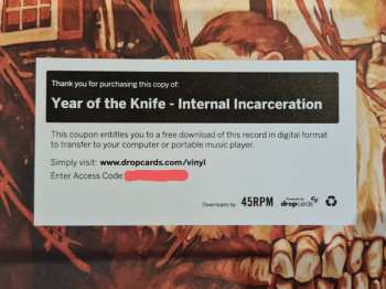 LP Year Of The Knife: Internal Incarceration  CLR