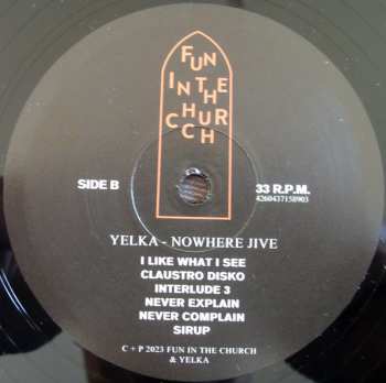 LP Yelka: Nowhere Jive LTD