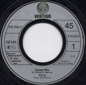 SP Yello: I Love You