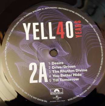 2LP Yello: Yell40 Years LTD