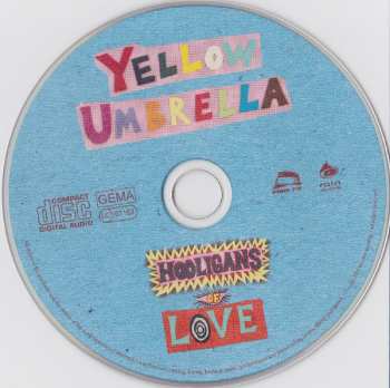CD Yellow Umbrella: Hooligans Of Love DIGI