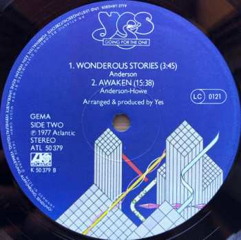 LP Yes: Going For The One