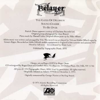 CD Yes: Relayer