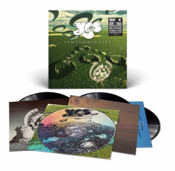 LP Yes: Symphonic Live (live In Heineken Music Hall, Amsterdam / 2001) (half Speed Remaster) (180g) (limited Edition)