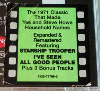 CD Yes: The Yes Album