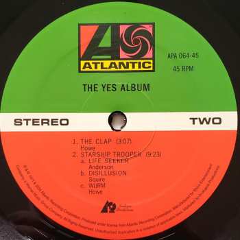 2LP Yes: The Yes Album LTD | NUM