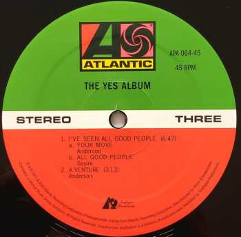 2LP Yes: The Yes Album LTD | NUM