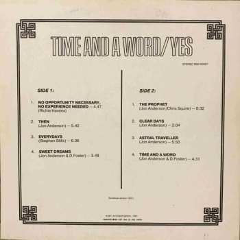 LP Yes: Time And A Word