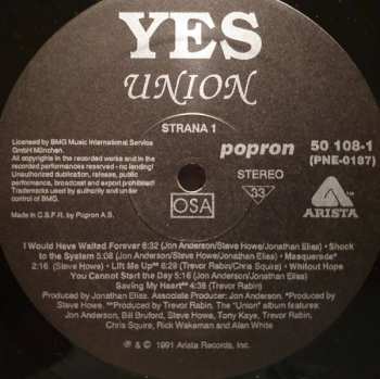 LP Yes: Union