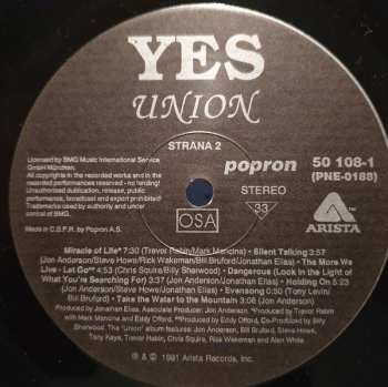 LP Yes: Union