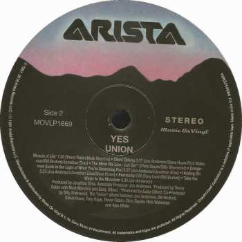 LP Yes: Union