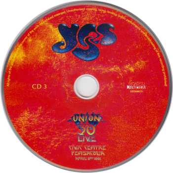 26CD/6DVD/Dobozkészlet Yes: Union 30 Live LTD | NUM | DLX